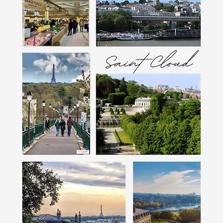 équipé St Cloud Proche Paris - La Défense Appartement *